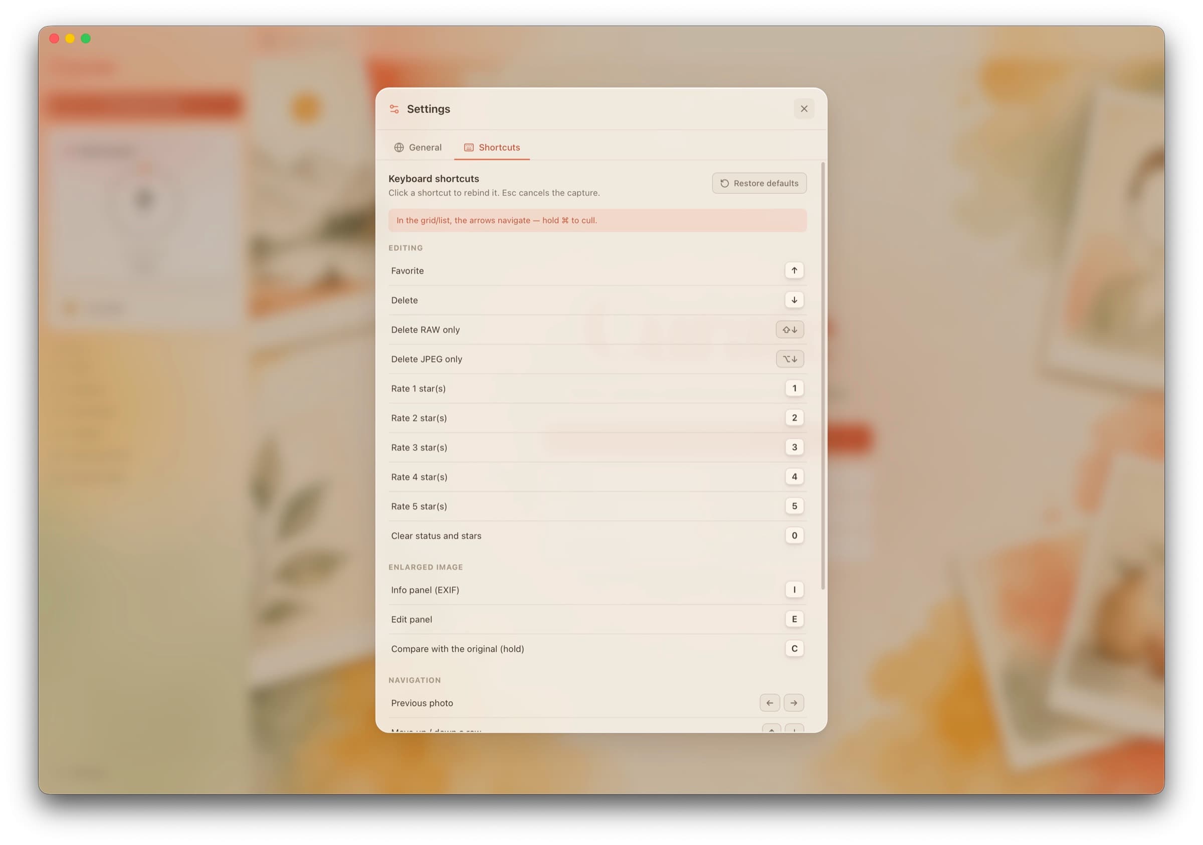Curate for macOS product screen 5
